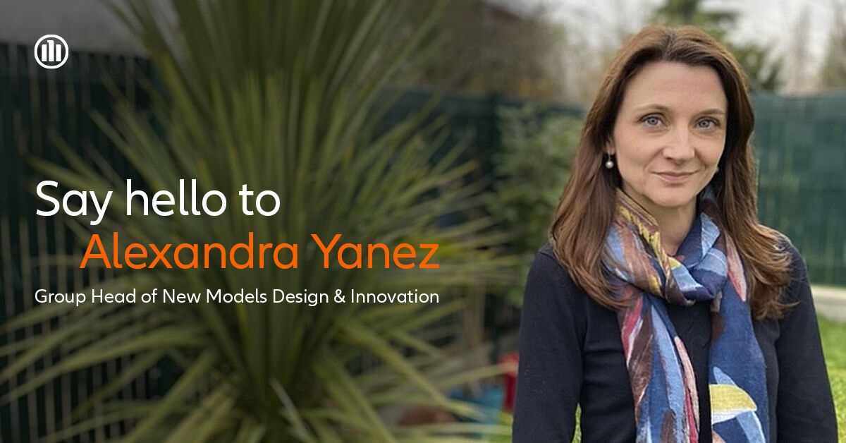 Alexandra Yanez. Group Head of New Models Design & Innovation