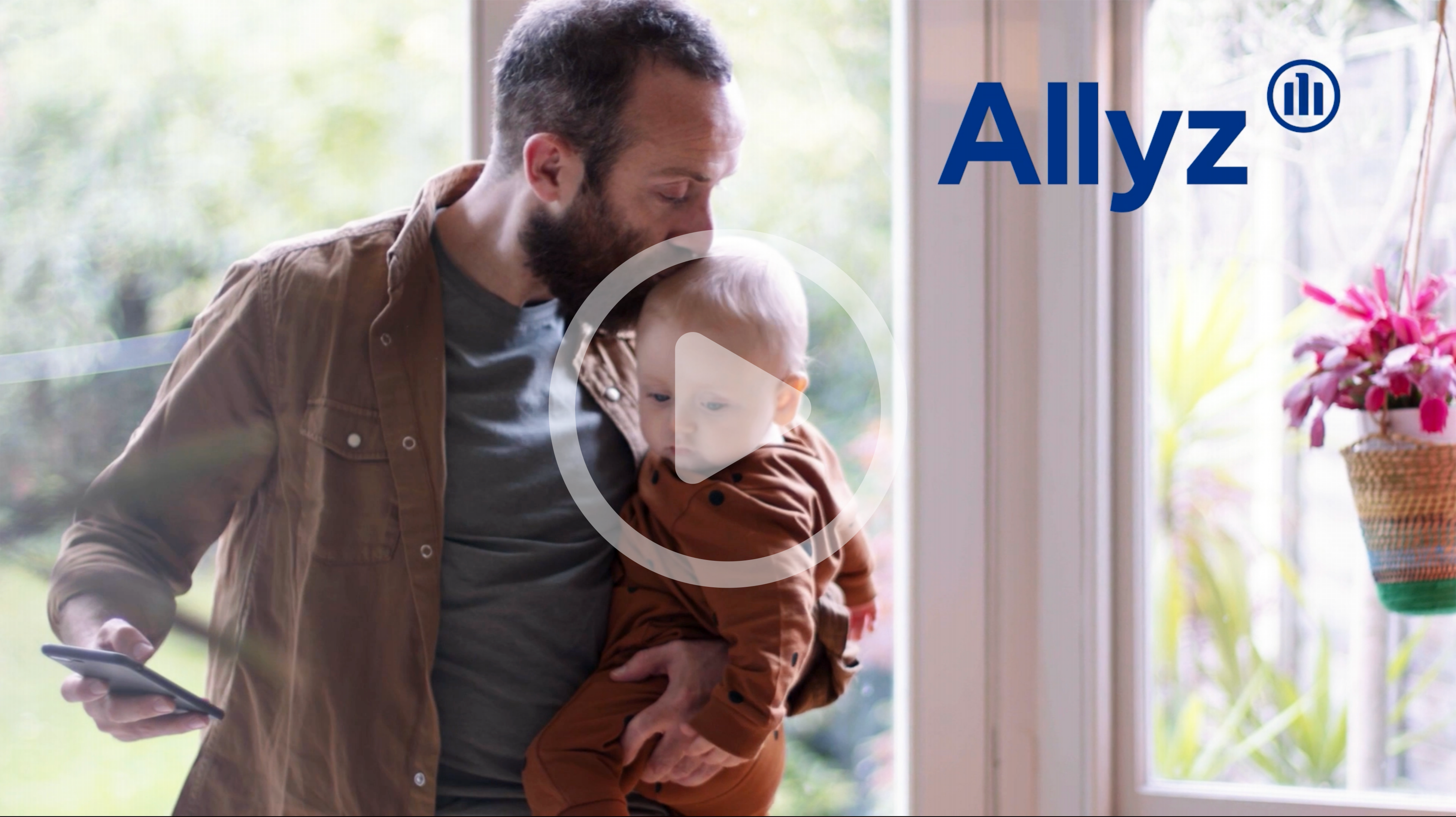 Allyz image a father with his baby